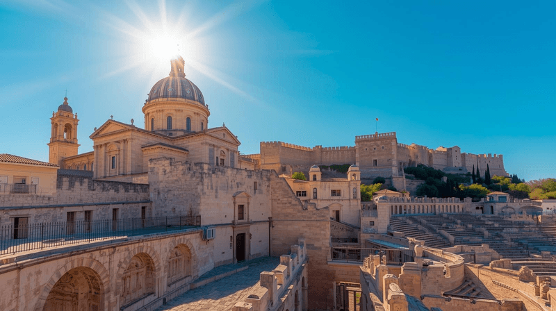 Visita privada a la Catedral, la Alcazaba y el Teatro Romano