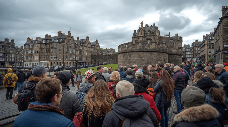 Edimburgo: Tour a Pie en Grupo Reducido por el Casco Antiguo