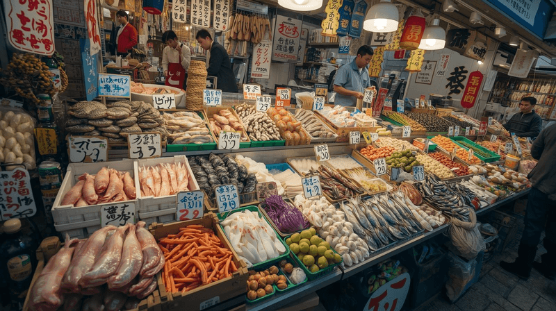 El mejor tour gastronómico privado por el mercado Omicho