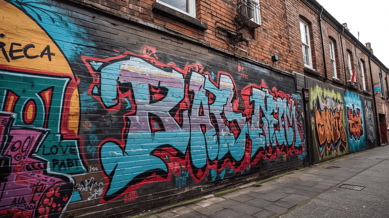Tour privado a pie de arte urbano