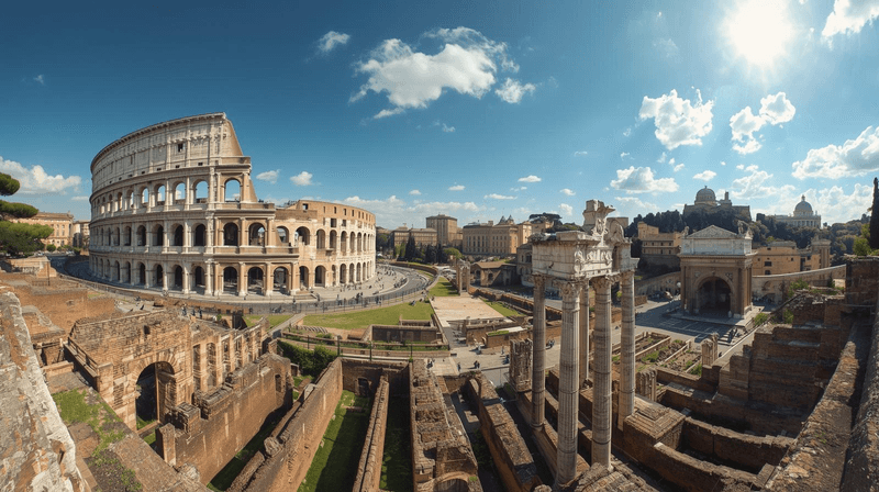 Visita privada del Coliseo, el Foro Romano y el Monte Palatino